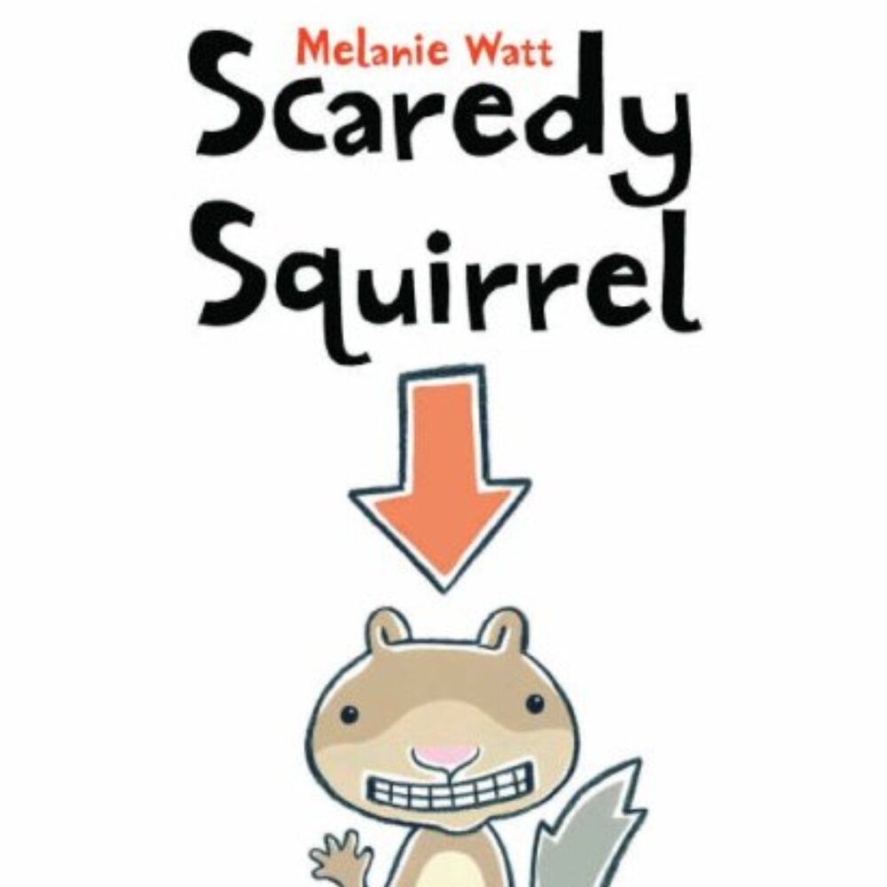 SET OF 3 SCAREDY SQUIRREL PAPERBACK BOOKS BY MELANIE WATT
